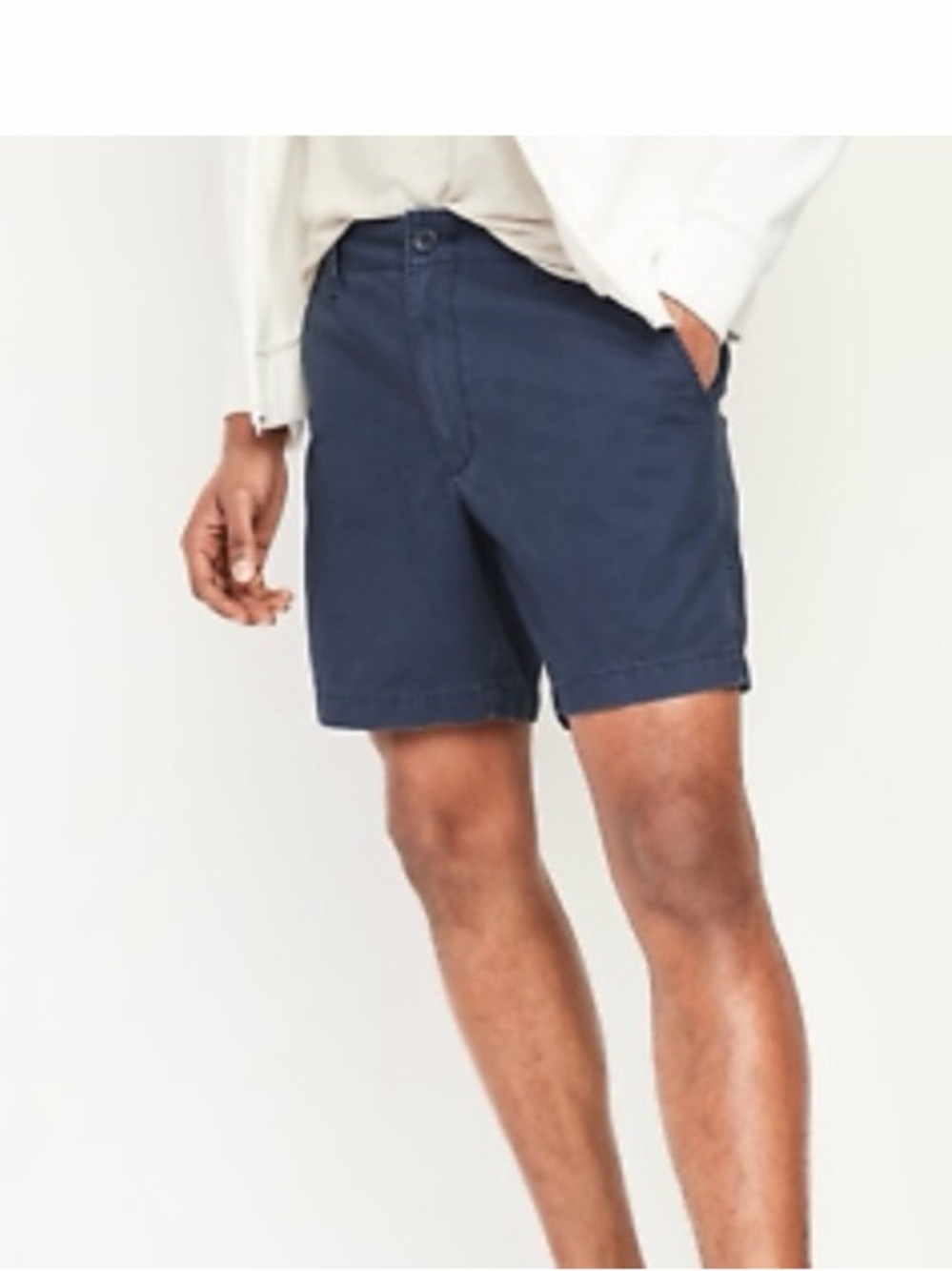 Old Navy lived in soft cotton chino shorts size 28